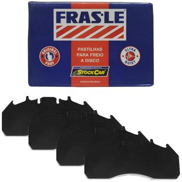 Imagem de Kit Pastilha Freio Volvo FH12 Dianteira Traseira 2009 a 2010 Meritor Fras-le PD196