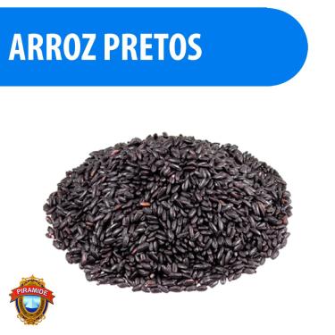 Imagem de Arroz Preto 100% Puro 250g Pirâmide - Qualidade Premium