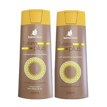 Imagem de Kit para Cabelos Secos ou Ressecados barrominas Tutano Plus Shampoo + Condicionador - Tratamento completo para nutrir, aumentar a flexibilidade dos fi