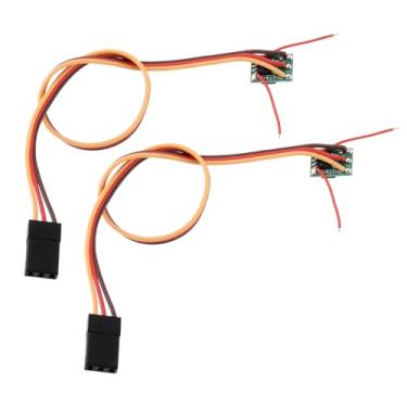 Imagem de The Lord of the Tools 2Pcs RC Micro Brushed Motor ESC Bidirectional Speed Controller 1A 5V for Mini RC Car Buggies Planes