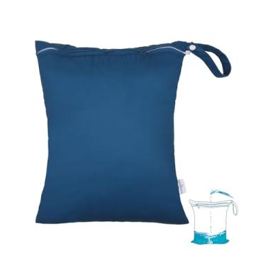 Imagem de babygoal Bolsa Impermeável Para Roupas De Banho, Viagens, Armazenamento Alimentos, Carrinho Bebê, Creche, Fraldas Ioga, Praia, Piscina, Molhadas Lau-Nkd54-B