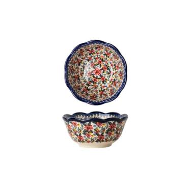 Imagem de Tigela de arroz polonesa vintage para sopa, tigela doméstica estilo pastoral japonês - margarida exótica tigela de arroz de 12,7 cm
