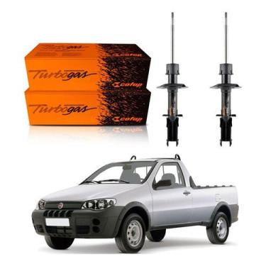 Imagem de Par Amortecedor Dianteiro Strada 1.6 2001 A 2003 - Cofap