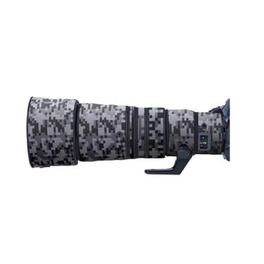 Imagem de Capa de lente para Nikon Z 600 mm F/6.3 VR S capa de proteção de lente de câmera camuflada (cor #camuflagem digital - à prova d'água) capa de chuva