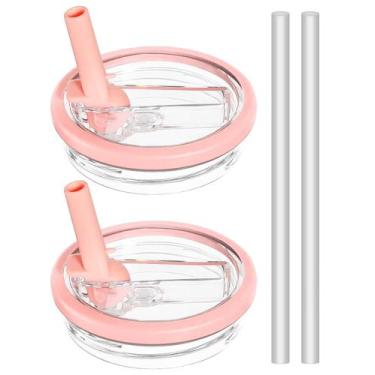 Imagem de Tampa Tumbler Flip Straw de substituição de 1,2 L 40 onças Stanley, pa