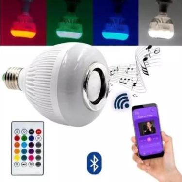 Imagem de Lâmpada Led Para Casa Toda E Som Via Bluetooth - Home Goods