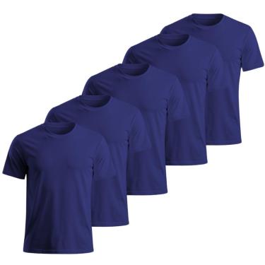 Imagem de Kit 5 Camisetas Masculinas Tecnologia Dry Proteção Solar Térmica Anti Suor Academia Treino-Unissex