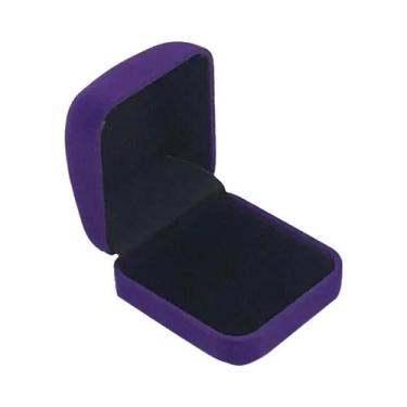 Imagem de Caixa Organizadora para Jóias - Azul, Vermelho e Preto, Roxo e Preto