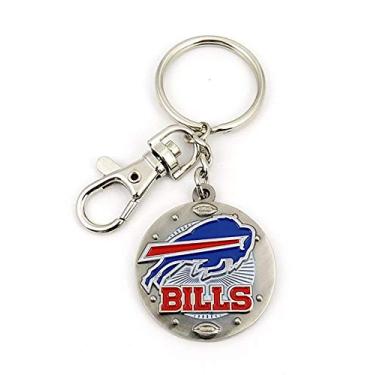 Imagem de aminco Chaveiro NFL Buffalo Bills, prata, tamanho único