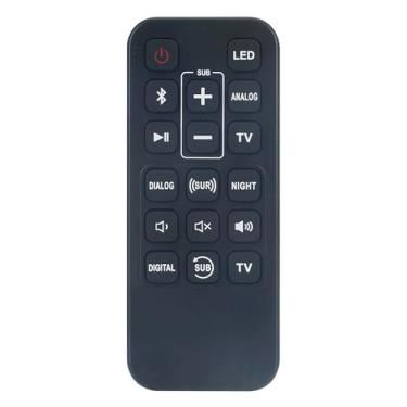 Imagem de Substitua o controle remoto compatível com Klipsch BAR 48, R-4B II, Cinema 600 Sound Bar Speaker