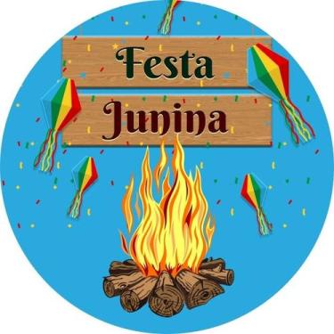 Imagem de Painel Sublimado Veste Fácil C/ Elástico 1,50m Festa Junina - Fadrix, 