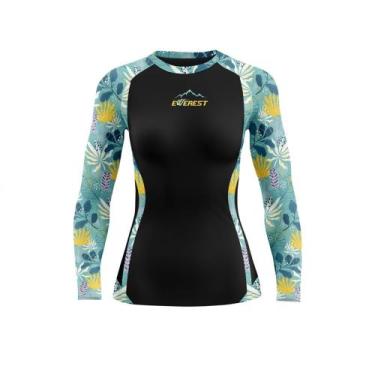 Imagem de Camisa Longa Feminina Moda Praia Uv 50 Térmica Dry Verão 10 - Everest 