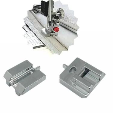 Imagem de Calcador Sapata sapatilha De Zíper Invisível Ferro Com Guia maquina co