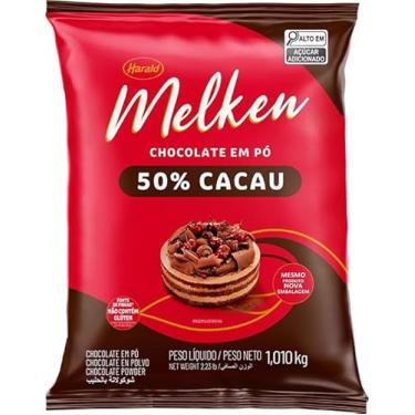 Imagem de Chocolate Em Pó 50% 1,01Kg Melken Harald