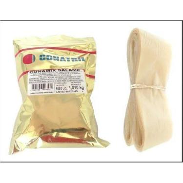 Imagem de Kit Tripa Fibrada Calibre 45 20 Mts + Tempero Salame Oferta - Conatril