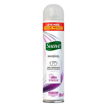 Imagem de Desodorante Antitranspirante Suave Invisible Feminino 200ml