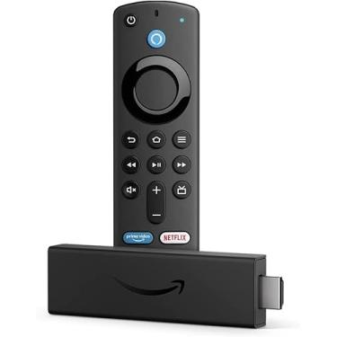 Imagem de Dispositivo Stick TV 4K com Wi‑Fi 6 e Comando de Voz, Suporte a Android TV, Chromecast e Apps de Streaming – Original