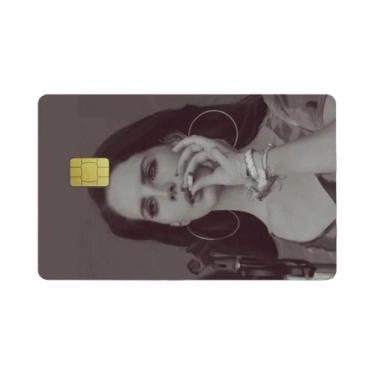 Imagem de Adesivos De Cartão De Crédito Em PVC Black Pink Lana Del Rey 4 Unidade