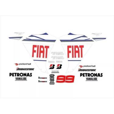 Imagem de Kit Adesivos Yamaha Fiat - Spts
