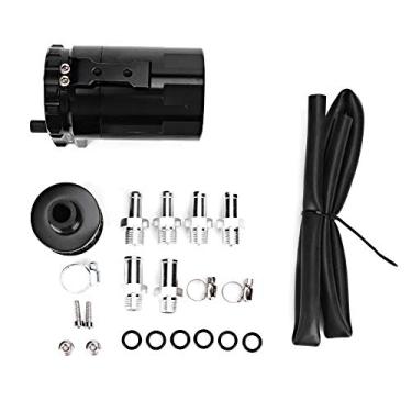 Imagem de Keenso Keenso Óleo Catch Can, 300ML Liga de Alumínio Turbo Oil Catch Tanque Com Filtro Leve à Prova de Poeira para Veículos Universais