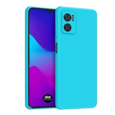 Imagem de Capa Capinha Compatível com Motorola G35 com Forro Aveludado Proteção Premium (AZUL PISCINA)