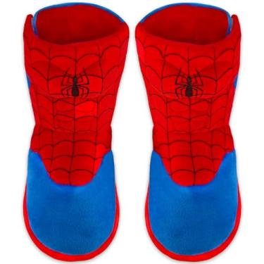 Imagem de Dream Bridge Meninas Botas e, Chinelos Infantis, Sapatos para Casa, Pelúcia Quente, Azul, 9 A 10 Anos, Criança, S