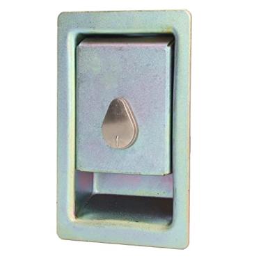 Imagem de Fechadura Porta Lateral Bomba Hidráulica, Fechadura Bomba Hidráulica Escavadeira Fechadura Porta Lateral Em Liga de Alumínio Com 2 Chaves Fechadura Bomba