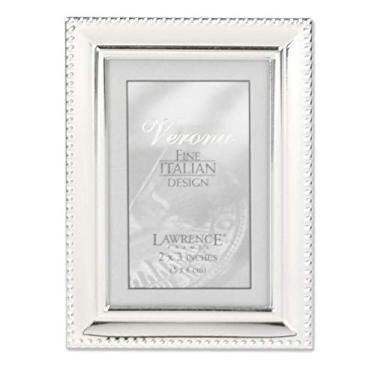 Imagem de Lawrence Frames Moldura de metal Lawrence 11623, 6,5 x 8,5, prata