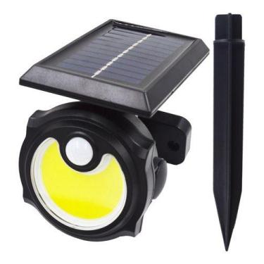 Imagem de Luminária Luz Solar Led Lampada Jardim Poste Espeto Spot - Home Goods