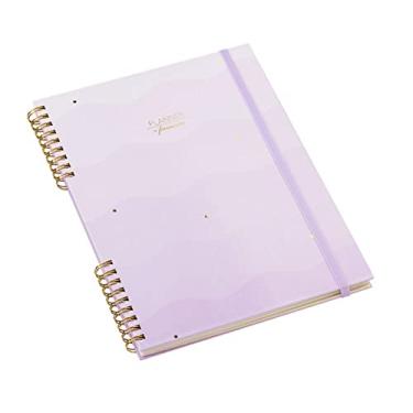 Imagem de Planner Agenda Com Financeiro 17,7 x 24 Espiral Capa Dura Roxo Brw