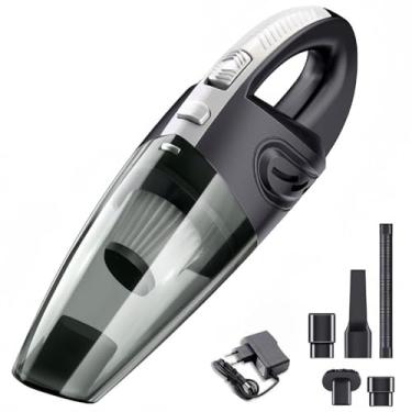 Imagem de Aspirador De Mão Sem Fio Portátil Sem Fio Leve 4500Pa Carregamento Rápido, Lavável Grande Capacidade De Sofás, Fendas De Janelas, Teclados, Carros Facilmentefacilmente,7.4V