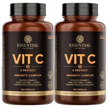 Imagem de Kit 2 Vit C 4 Protect Essential Nutrition 180 Cápsulas
