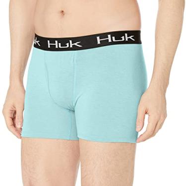 Imagem de HUK Cueca boxer Waypoint | Cuecas boxer Dry Fit com fibras refrescantes