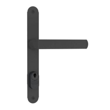 Imagem de Fechadura 401/07 Serralheiro Cilindro 61mm - Stam, Preto Fosco