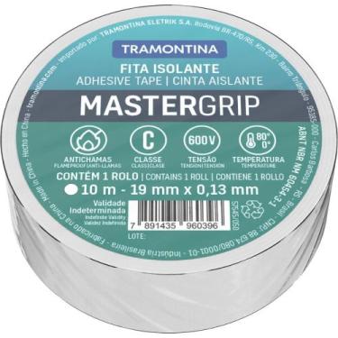 Imagem de Fita Isolante Classe C 0,13x19 mm Tramontina Branca 10 m