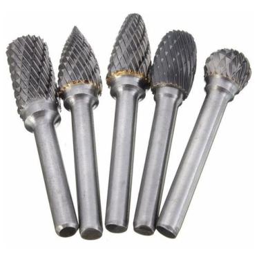 Imagem de Kit Lima Rotativa Metal Duro 10mm - Alfa