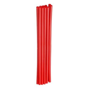 Imagem de HARFINGTON 10 peças de bastões de cola quente de 0,7 cm de diâmetro x 25 cm de comprimento EVA mini adesivo adesivo hot melt para pistola de derretimento a quente, madeira, plástico, vidro, flores