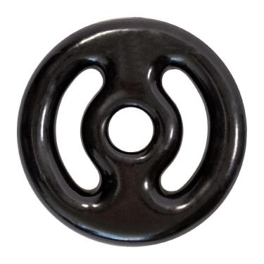 Imagem de Anilha Academia 3Kg Revestida Emborrachada Musculação