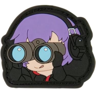 Imagem de Binóculos Range Finder Spotter Utility Patch Tactical Anime Waifu Mini PVC