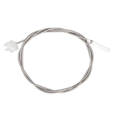 Imagem de Escova de filtro de aquário profissional dupla de extremidade dupla flexível tubo de água escova de mola para tanque de peixe aquário aquário aço inoxidável (Pequeno (13x15cm, precisa de 3 3a de