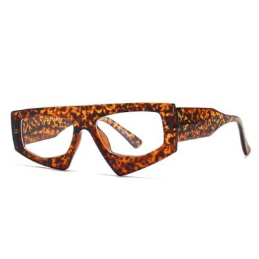 Imagem de Óculos de sol gatinho femininos, estilo retrô moderno e com armação plana, proteção UV400 (C11)