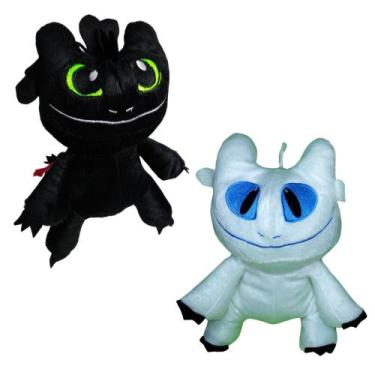 Imagem de Como Treinar Seu Dragão 2 Bonecas Pelucia Macio 26cm Grande. - pelucia