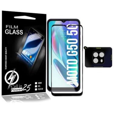 Imagem de Película 3d + Película Câmera para Moto G50 5G XT2149 - Cell In Power2