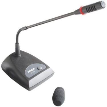 Imagem de Microfone De Mesa Gooseneck Profissional Ht 82 Yoga Csr Ht82 - Cinza-e