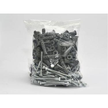 Imagem de Parafuso E Bucha Sextavado 3/16x50 8mm - 100 Un - Belenus