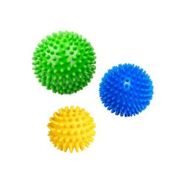 Imagem de Conjunto de bolas de massagem Hedgehog 6,5 cm/7,5 cm/9 cm de diâmetro 