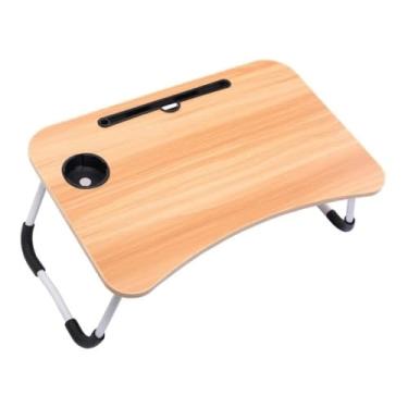 Imagem de Mesas Dobráveis de Madeira Dobrável Para Estudo e Lazer(Madeira 1)