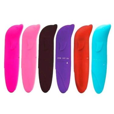 Imagem de Vibrador Corporal Íntimo Feminino Golfinho Ponto G 504 - Import