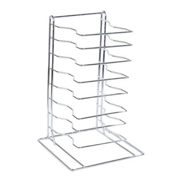 Imagem de Ｂｅｓｇａ Prateleira para Pizza, Organizador de Festas, Armazenamento Multiuso, Suporte para Pizza de Hotel, Grade de Resfriamento, 8 Nível