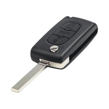 Imagem de Chave Remota De 3 Botões Para Peugeot 207 208 307 308 407 408 607 433M